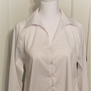 NWT Ravel  Blouse- Back detailing and french cuffs